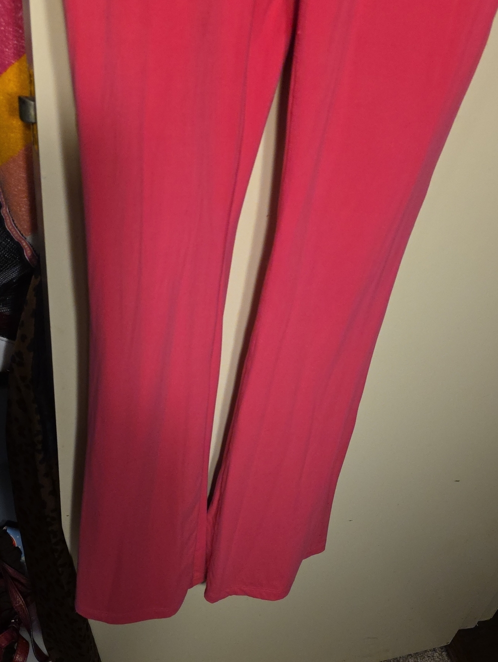 JoyLab Hot Pink One-Shoulder Flare Jumpsuit - Picture 4 of 12